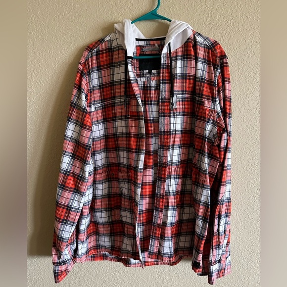Men’s orange flannel size xl - Picture 1 of 2